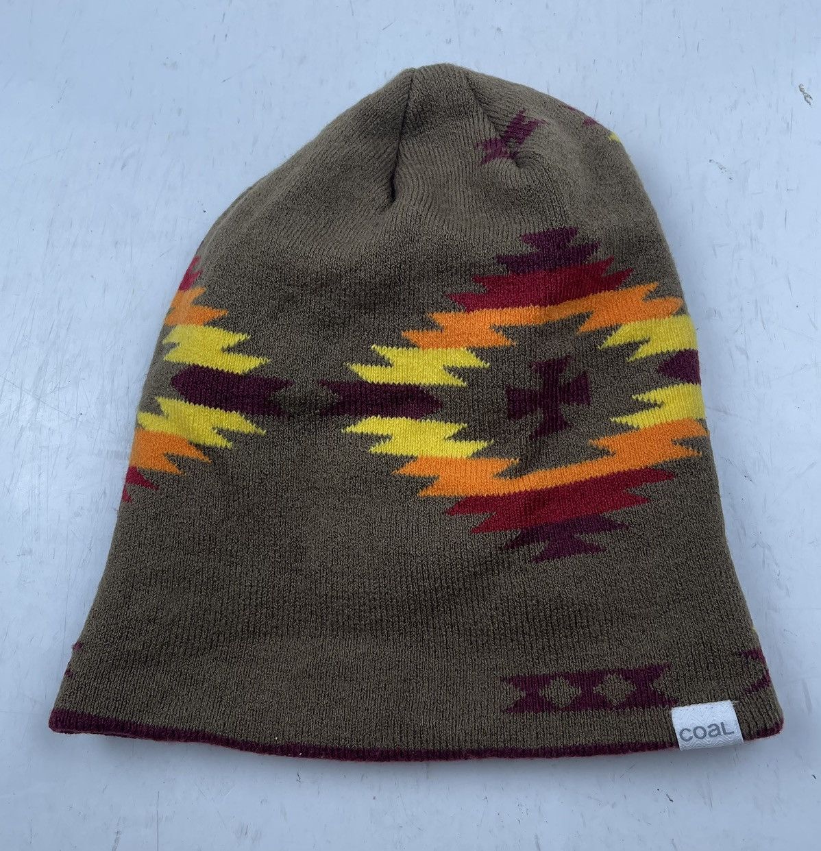 Coal navajo style coal beanie hat tc46 Size ONE SIZE - 3 Thumbnail