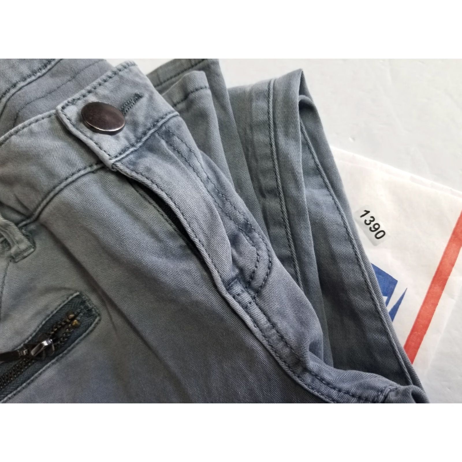 Vintage FIRE LOS ANGELES Jeans Skinny Denim Gray Juniors Size 1 Women KS? Size 25" / US 0 / IT 36 - 8 Thumbnail