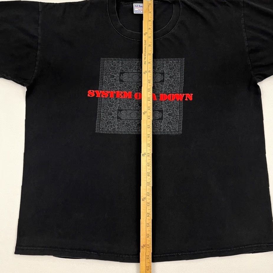 Vintage VINTAGE System Of A Down Shirt Mens 2XL Black Toxicity Band Tour Graphic 2002 Size US XXL / EU 58 / 5 - 5 Thumbnail