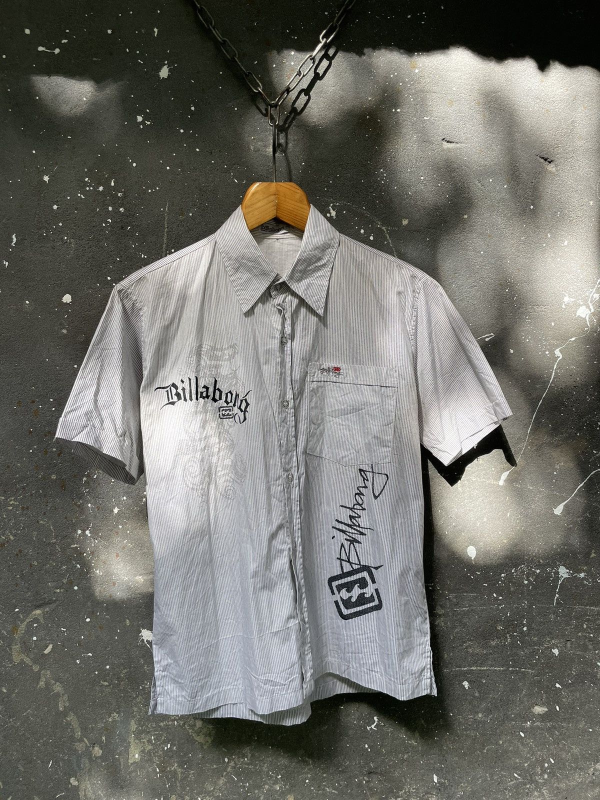 Billabong Vintage Billabong 00’s Surf Style Shirt Y2K Logo Print RARE Size US L / EU 52-54 / 3 - 1 Thumbnail