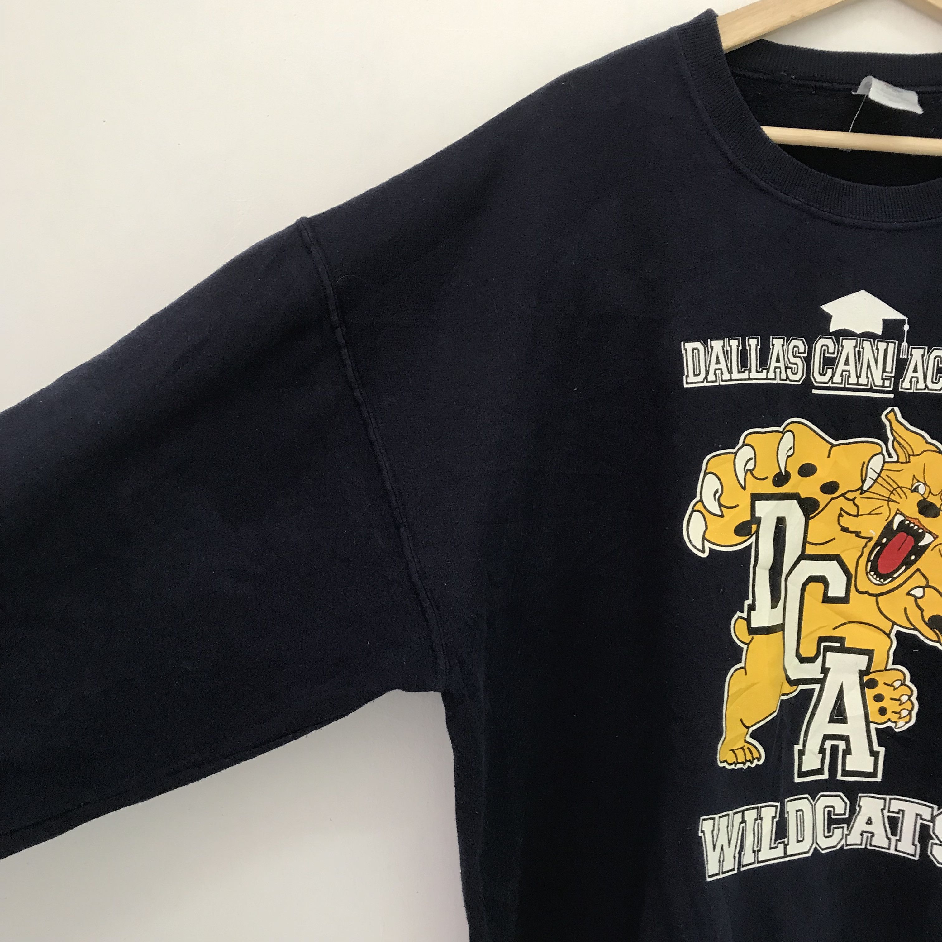 Vintage Vintage Dallas Academy Wildcats Blue - 487 Size US XL / EU 56 / 4 - 4 Thumbnail
