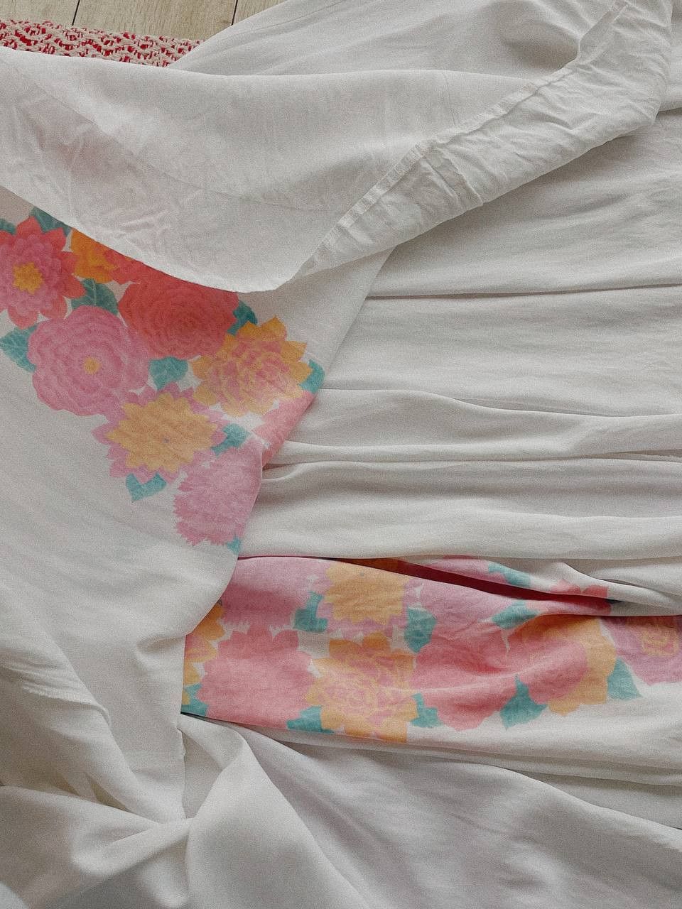 Yohji Yamamoto Yohji Yamamoto 1987 Skirt SS87 Floral Cupro Archive Japan Size 24" / US 00 / IT 34 - 8 Thumbnail