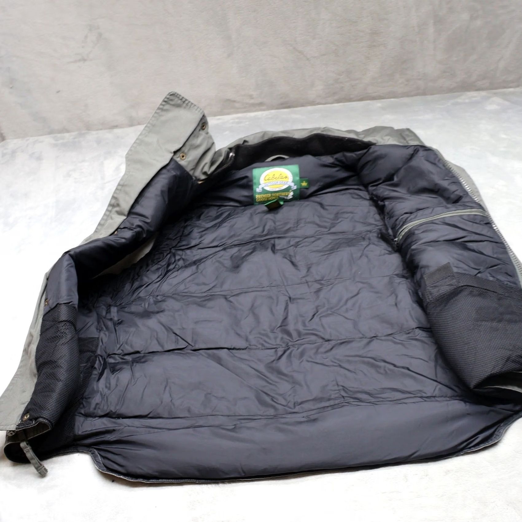 Vintage Cabela's Down Vest Men Small Green Premier Northern Utility Puffer Insulated Warm Vest Size US S / EU 44-46 / 1 - 4 Thumbnail