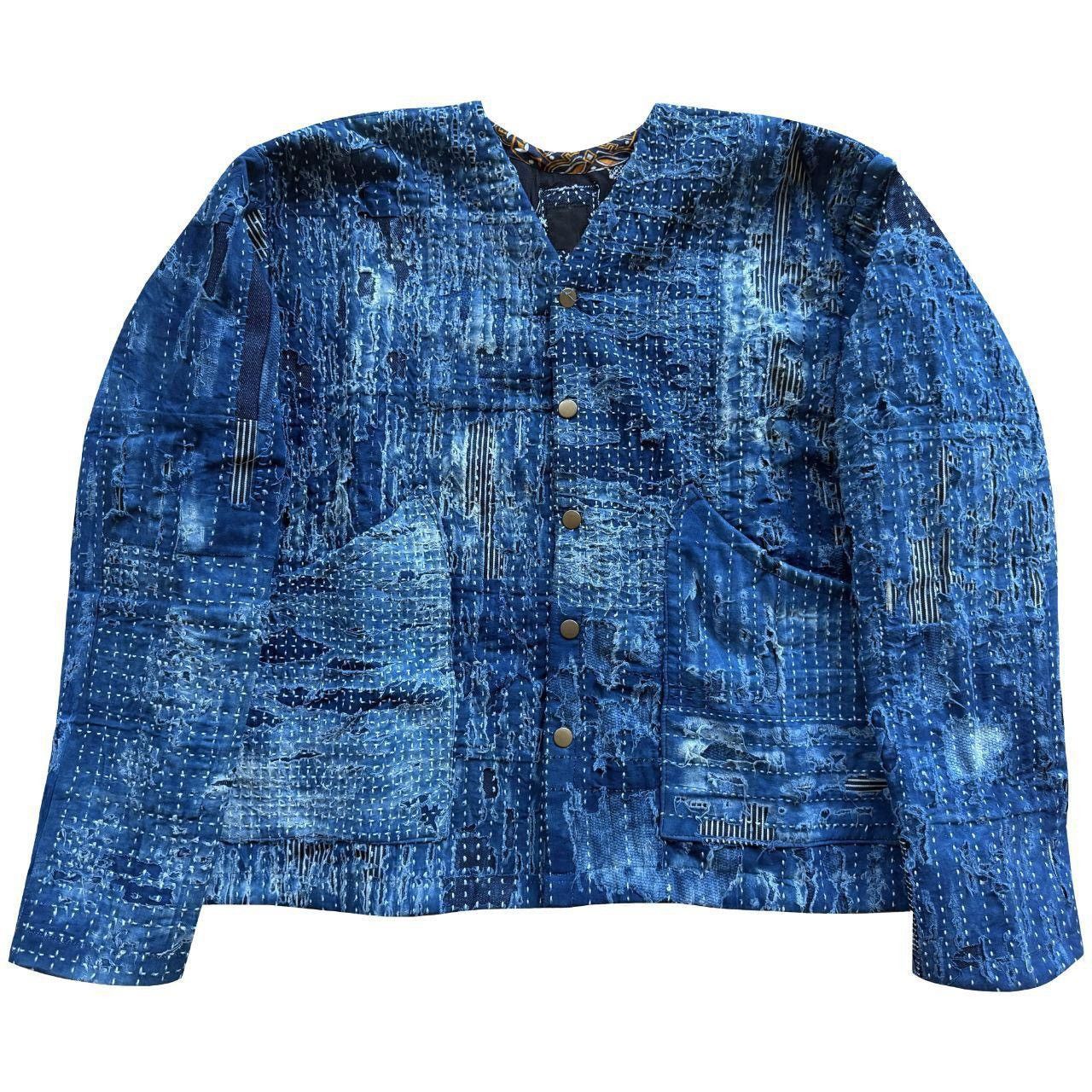 Kapital Japanese Boro Denim Work Chore Jacket Size US M / EU 48-50 / 2 - 1 Thumbnail