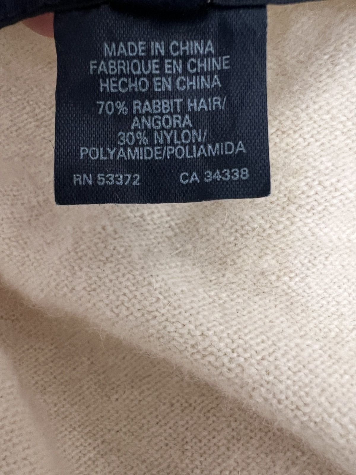 French Connection French connection cream rabbit hair angora top Size S / US 4 / IT 40 - 7 Thumbnail