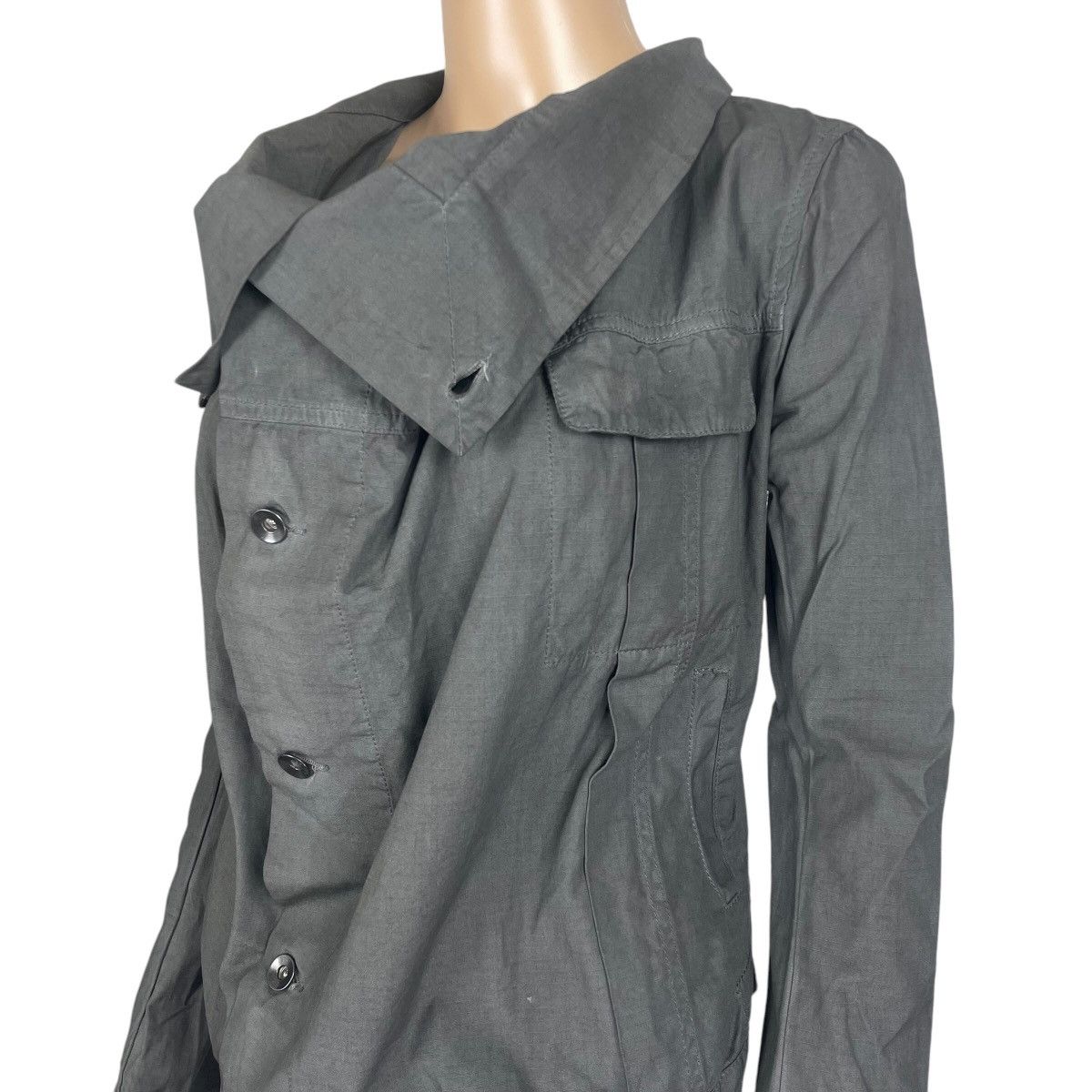 Rick Owens Drkshdw Rick Owens DRKSHDW SS13 Light Jacket Olmar And Mirta Size S / US 4 / IT 40 - 7 Thumbnail
