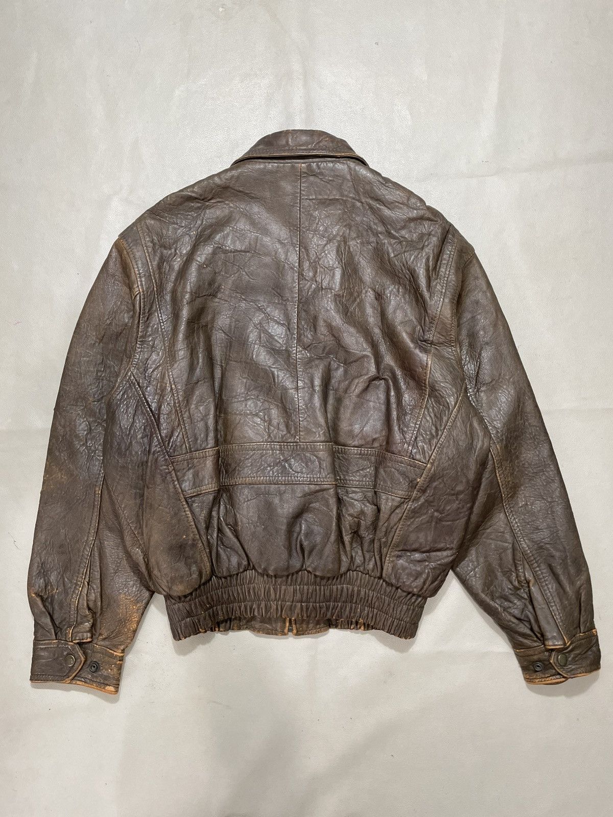 Issey Miyake Vintage Issey Miyake Design Leather Jacket D'homme A'Homme Size US M / EU 48-50 / 2 - 4 Thumbnail
