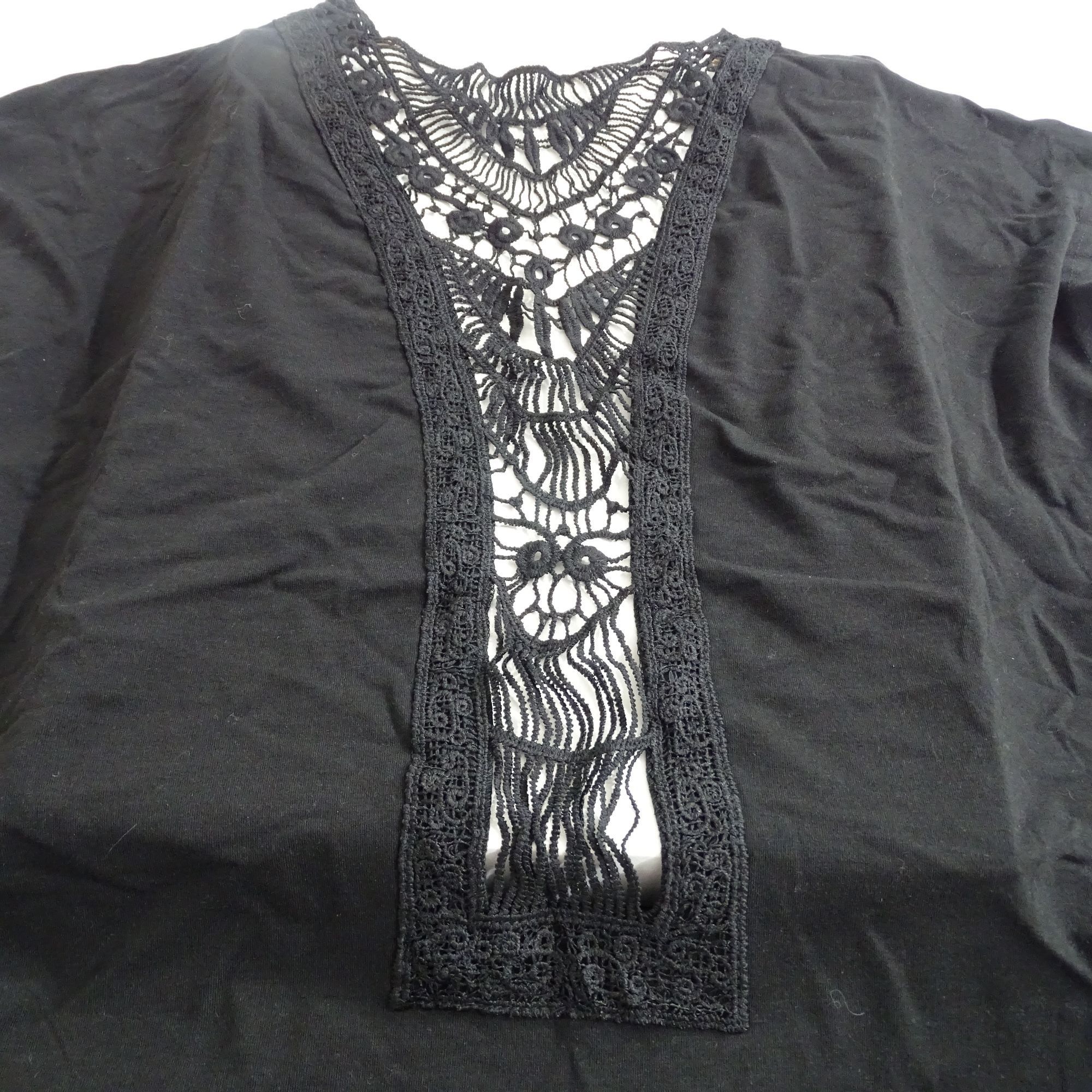 Shein Shein Black Knit Top Women Size XL US 12 L Sleeveless Size L / US 10 / IT 46 - 3 Thumbnail