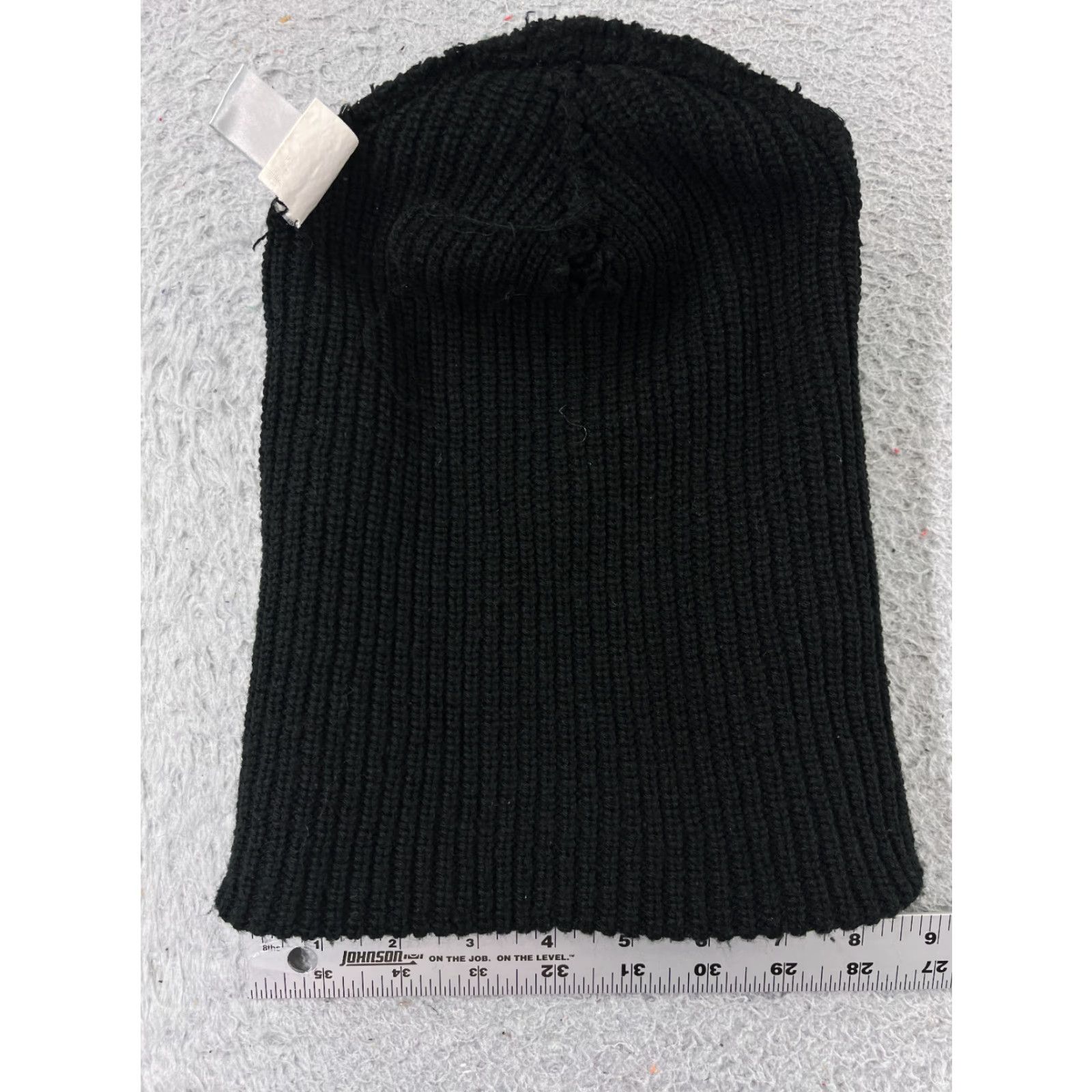 Vintage DECKY Beanie Adult One Size Black Knit 100% Acrylic Skater 90s Beanie Men’s Hats Mens Beanie Black Knit toque Vintage? (No vintage) Size ONE SIZE - 3 Thumbnail