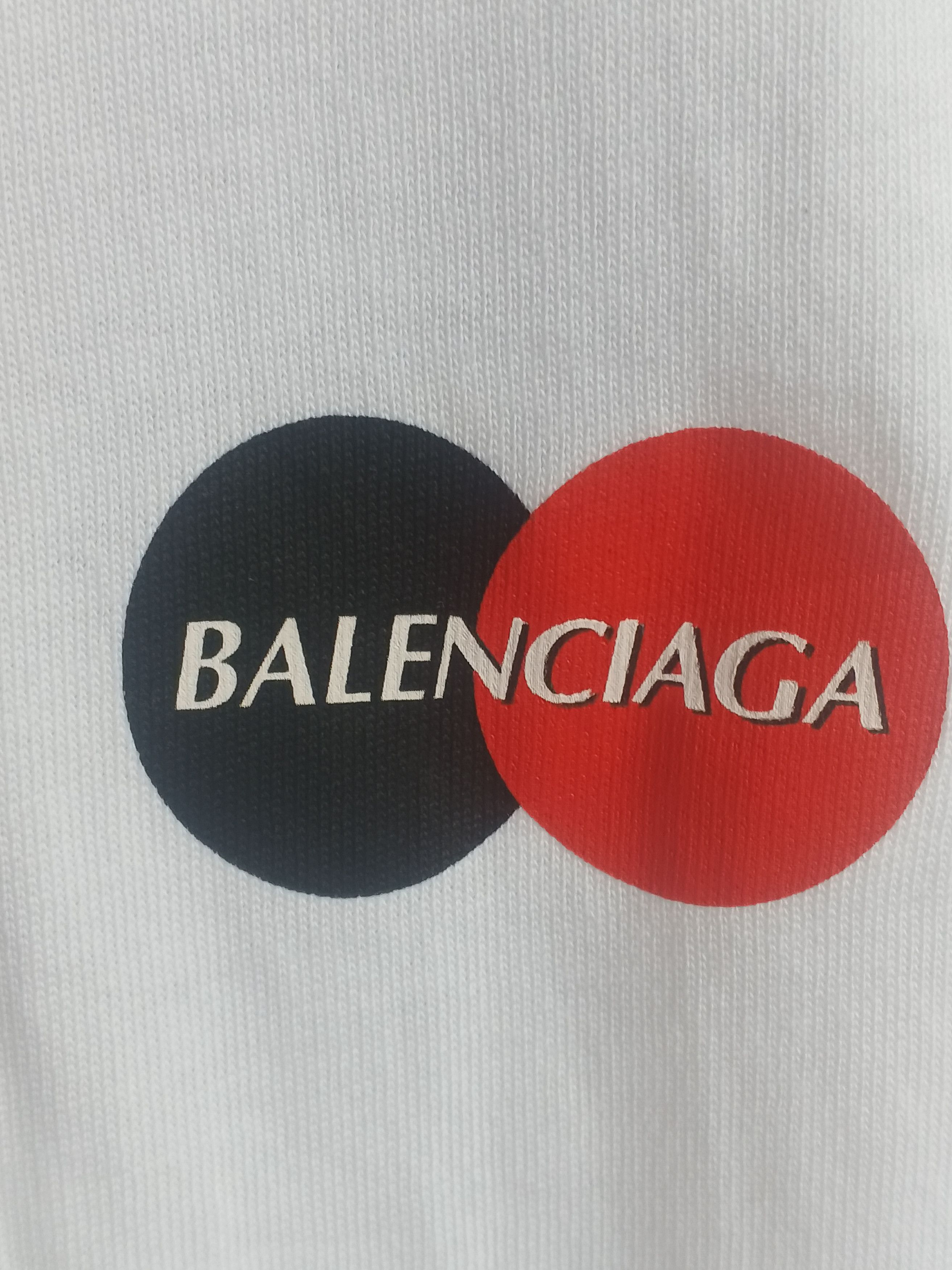 Balenciaga Balenciaga Mastercard Short Sleeve Shirt Size S / US 4 / IT 40 - 4 Thumbnail
