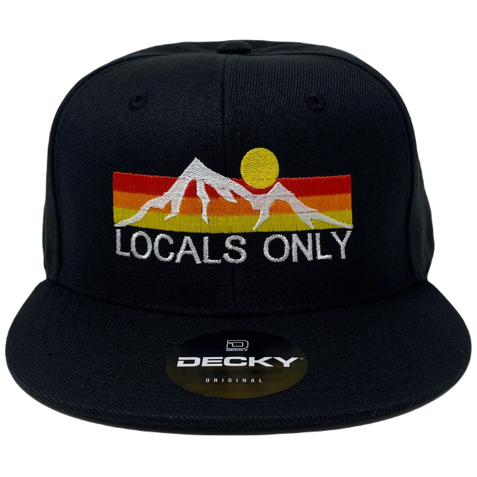 Other LOCALS ONLY Snapback Hat All Black Size ONE SIZE - 3 Thumbnail