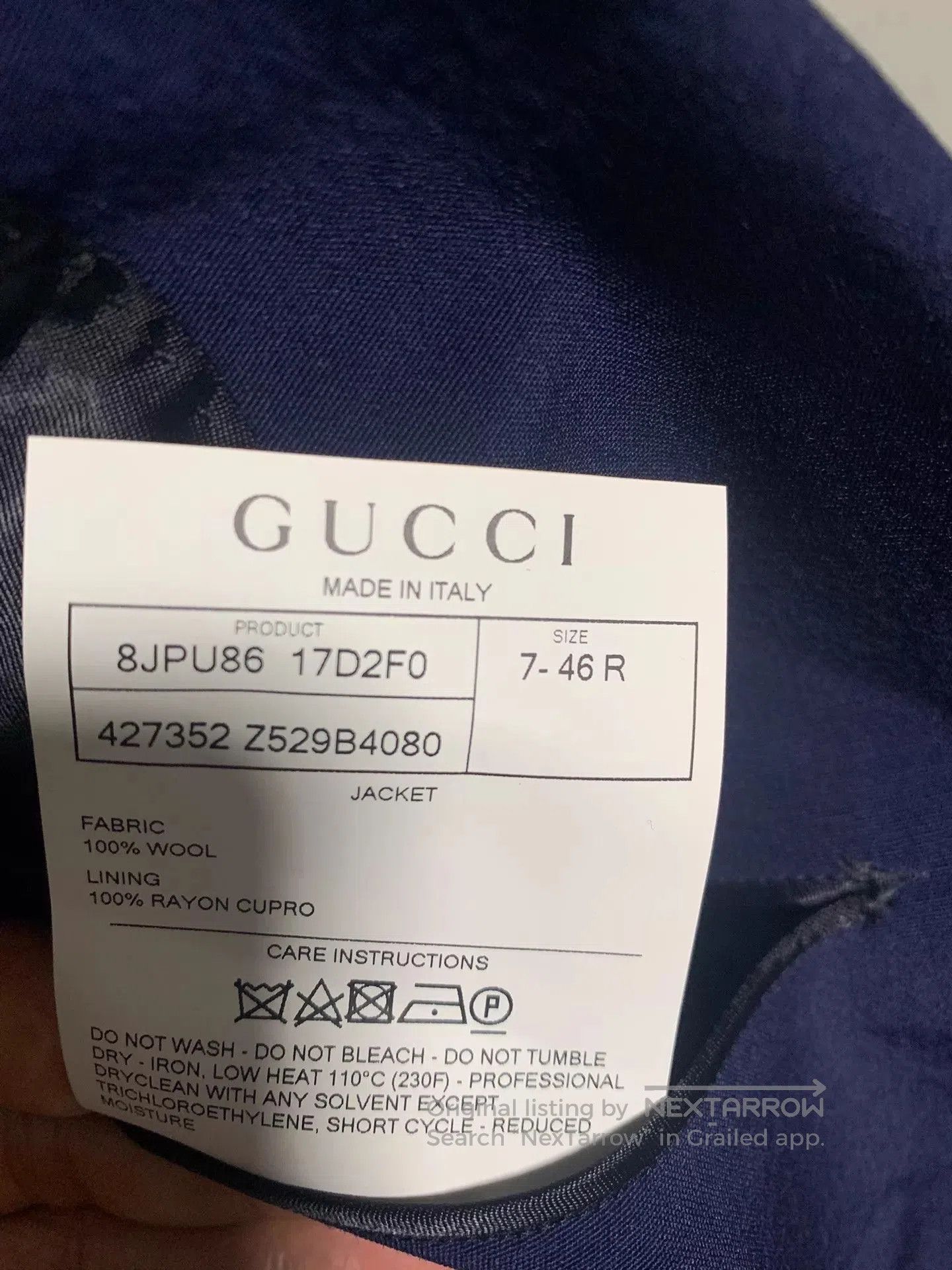 Gucci Black Single-Breasted Light Jacket Blazer. Size US M / EU 48-50 / 2 - 8 Thumbnail