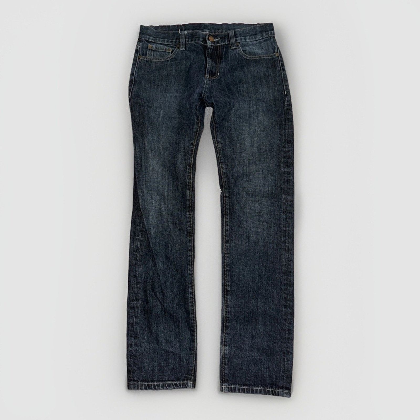 Vintage Active Ride Shop Revolt Denim Jeans 32x33 Dark Wash Skate Size US 32 / EU 48 - 3 Thumbnail