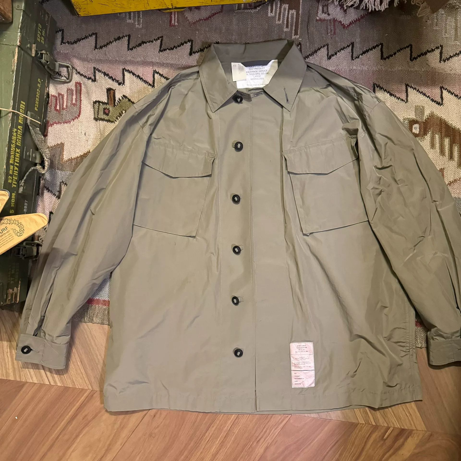 N.Hoolywood Japanese N.Hoolywood Work Jacket Shirt Size US M / EU 48-50 / 2 - 1 Thumbnail