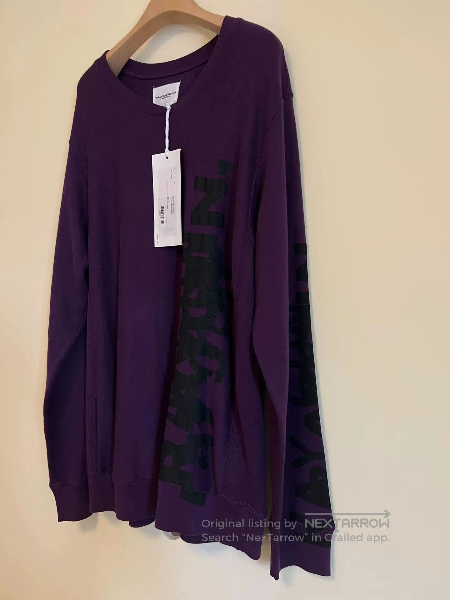 Takahiromiyashita The Soloist. Soloist Silk Cotton Blend Sweatshirt. Size US M / EU 48-50 / 2 - 1 Thumbnail