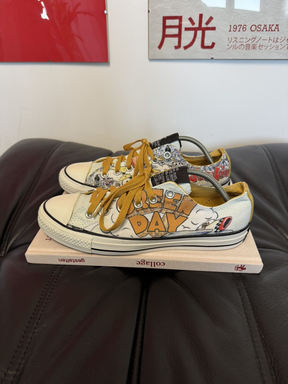Converse 2013 Converse x Green Day Rock Band Dookie Low Top Rare Hype Size US 7.5 / EU 40-41 - 4 Thumbnail