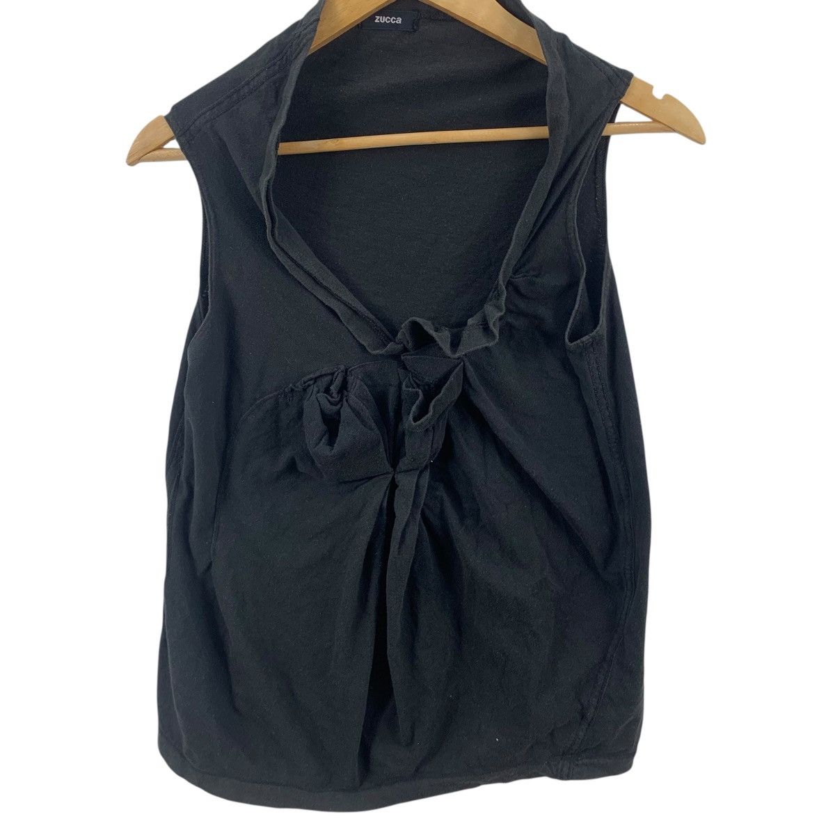 Zucca Vintage ZUCCA JAPAN Cabane De Blouse Tank Top Tee Shirt Size S / US 4 / IT 40 - 4 Thumbnail