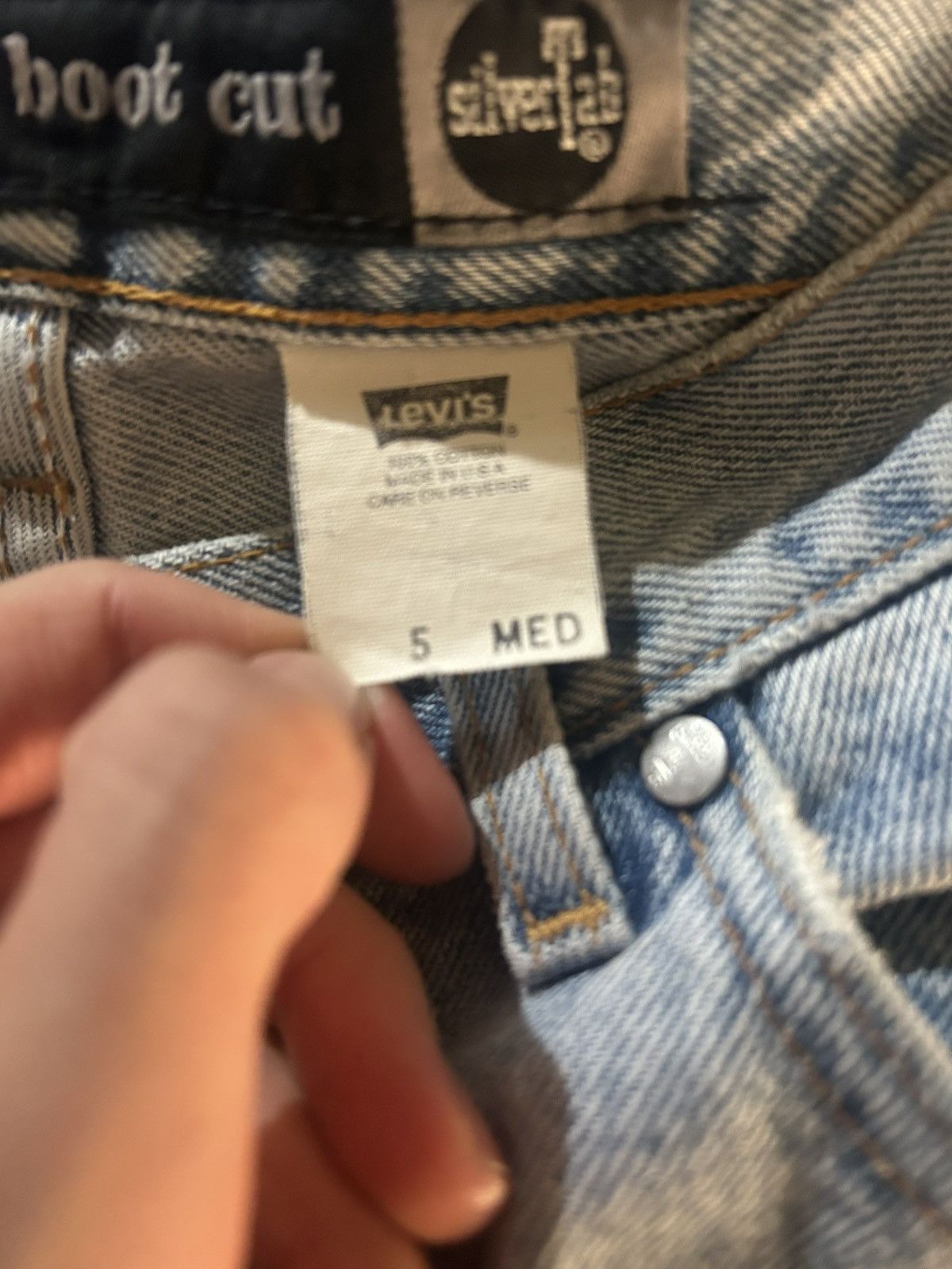 Levi's Vintage Clothing Levis Bootcut Silvertabs Size US 28 / EU 44 - 9 Thumbnail