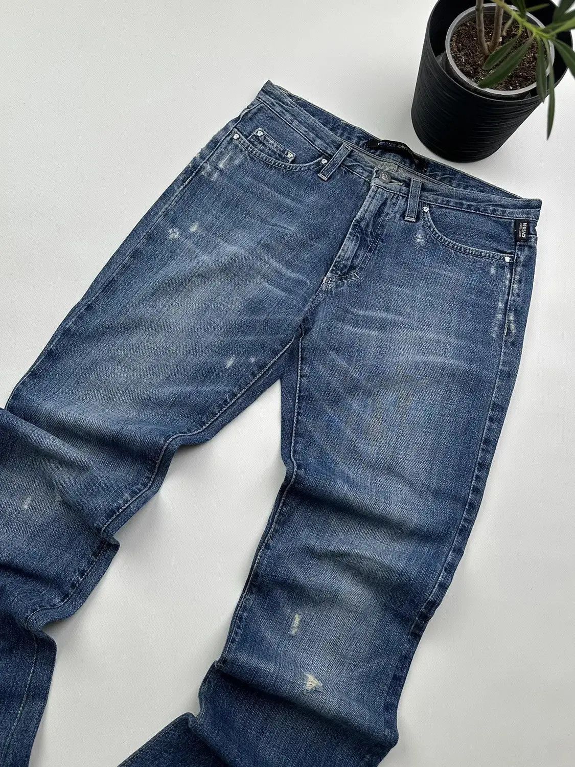 Versace Versace Jeans Couture VIntage Jeans (184) Size 28" / US 6 / IT 42 - 2 Thumbnail