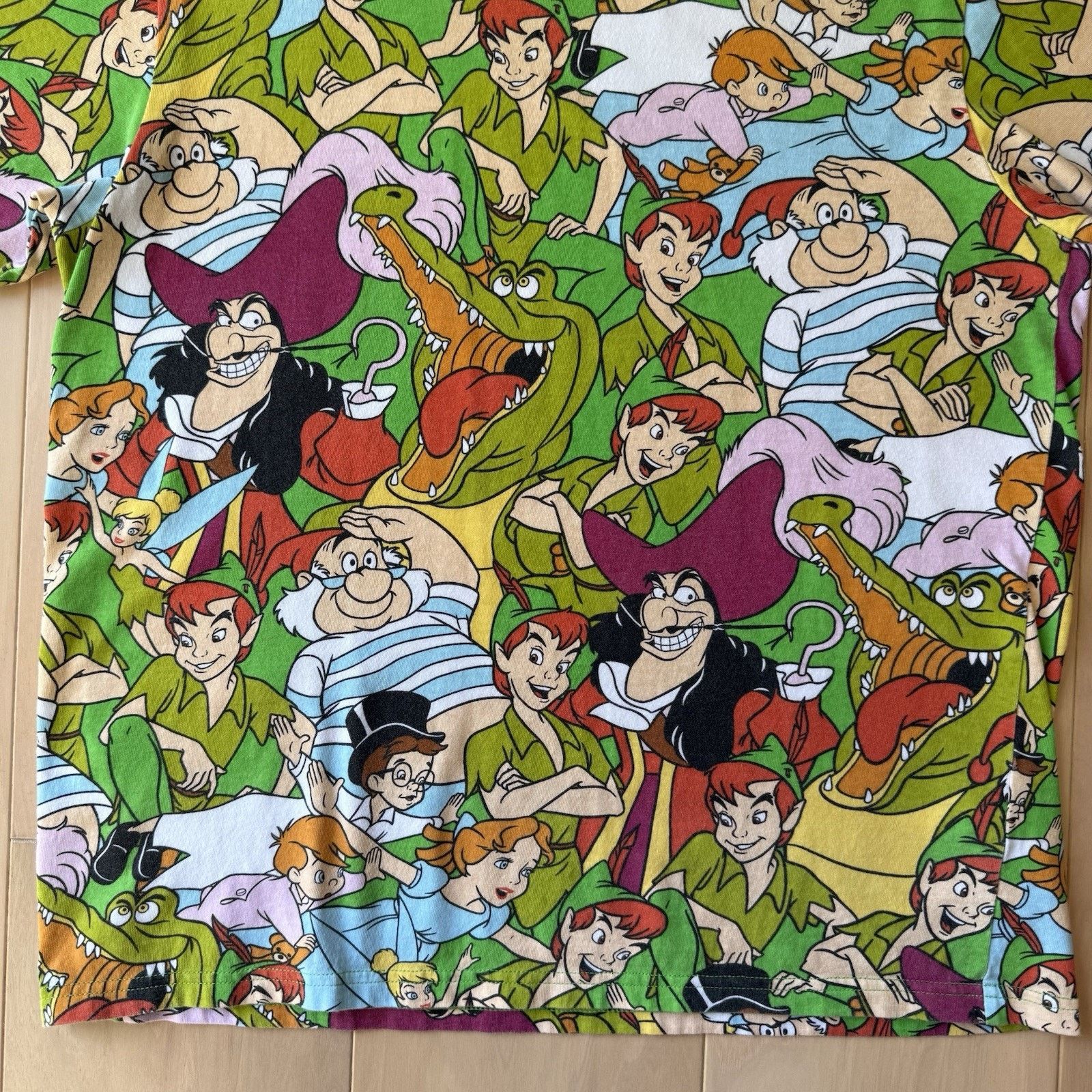 Disney Disney Peter Pan Shirt L Multicolor Tinker Bell Captain Hook Size US L / EU 52-54 / 3 - 4 Thumbnail
