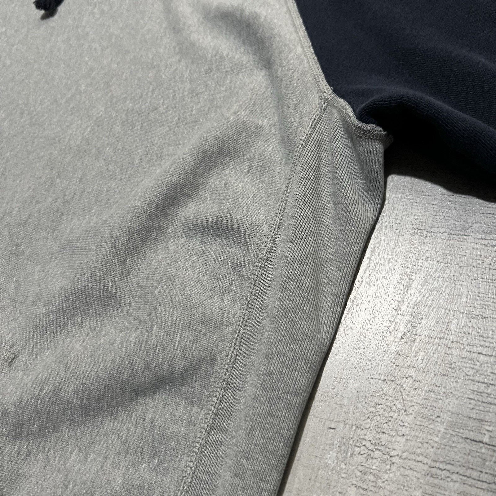 Gap VTG Gap Two Tone Heavy Cotton Hoodie Black Pull Over Y2K 2XL Size US XXL / EU 58 / 5 - 4 Thumbnail