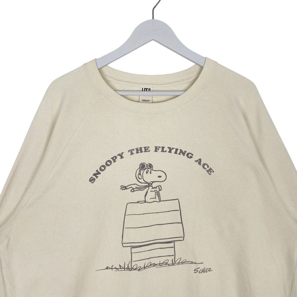 Other Vintage Snoopy Peanuts Printed Beige Pullover Jumper Size XL Size US XL / EU 56 / 4 - 4 Thumbnail