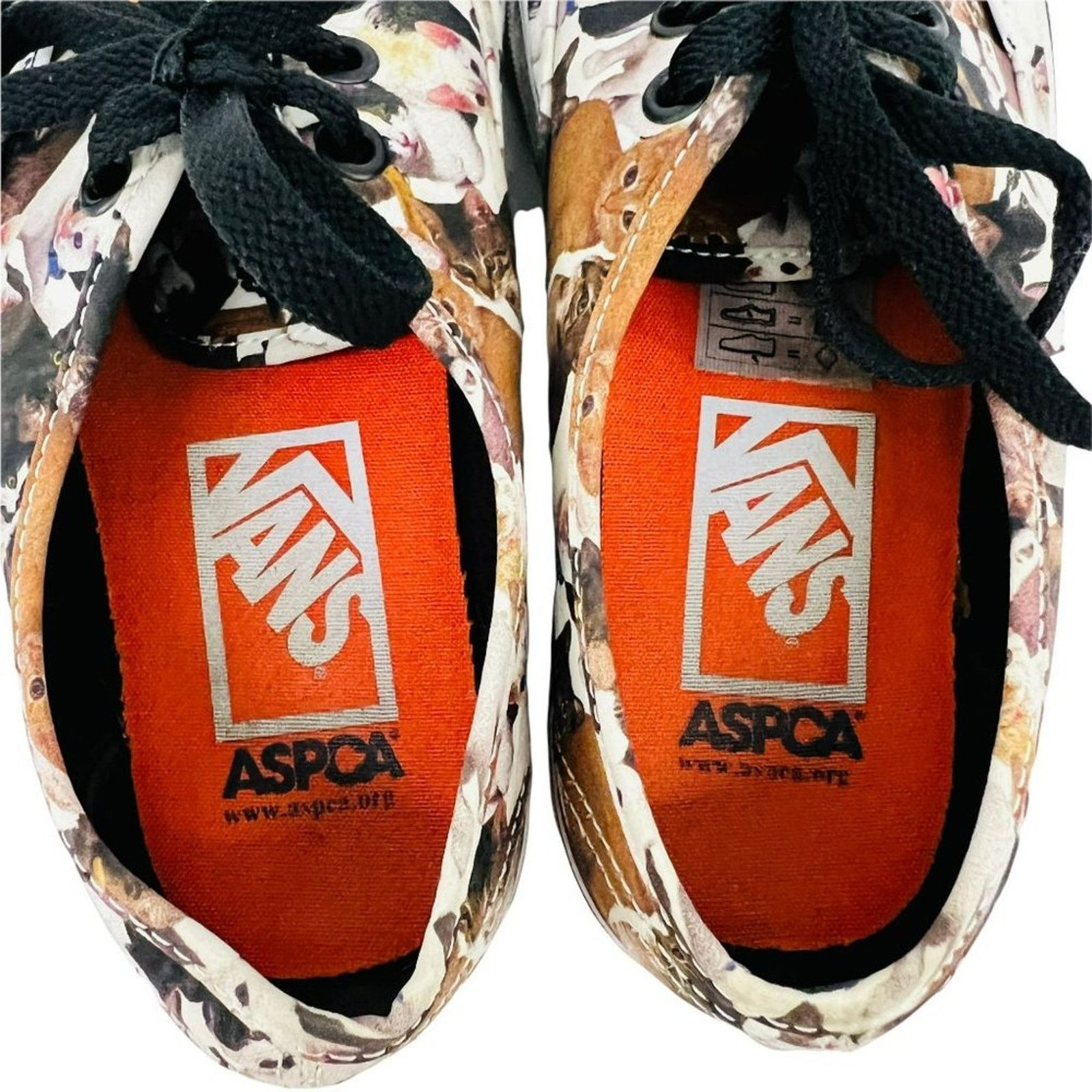 Vans Vans ASPCA Cat Printed Canvas Mens 4.5 Womens 6 Low Top Size US 6 / IT 36 - 8 Thumbnail