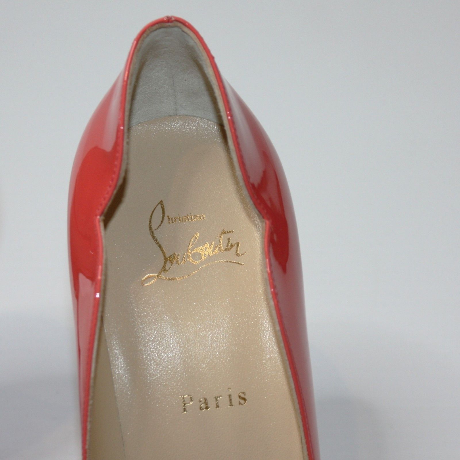 Christian Louboutin Hot Chick 100 Scallop Pump Shoes size EU 41.5 / US 11.5 NEW Size US 11.5 / IT 41.5 - 2 Thumbnail
