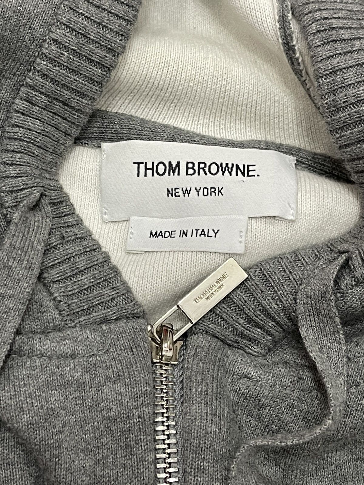 Thom Browne Thom Browne Grey Hoodie (Size 3) Size US M / EU 48-50 / 2 - 4 Thumbnail