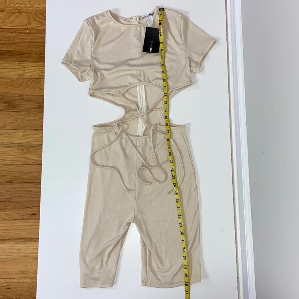 Fashion Nova Fashion Nova l NWT Bike Short Romper Size Large Size 36" / US 14 / IT 50 - 3 Thumbnail