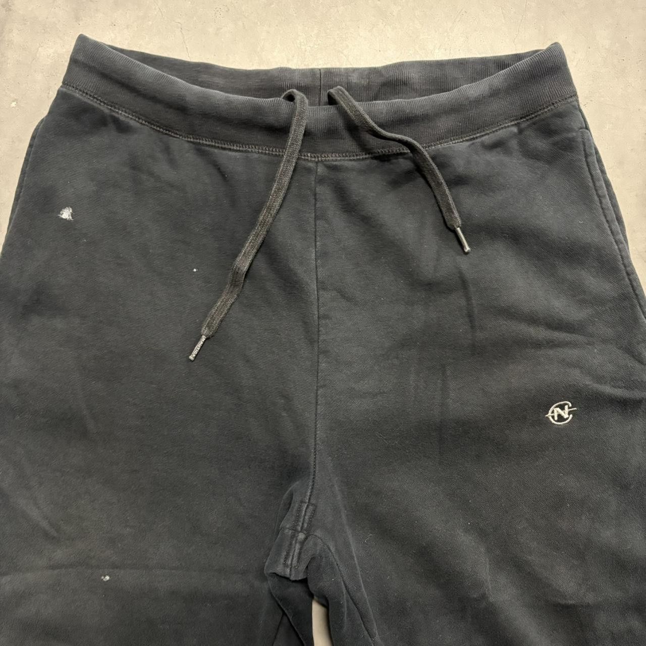 Nautica × Vintage Crazy Vintage Y2K/2000s Baggy Black Nautica Sweatpants! Size US 34 / EU 50 - 3 Thumbnail