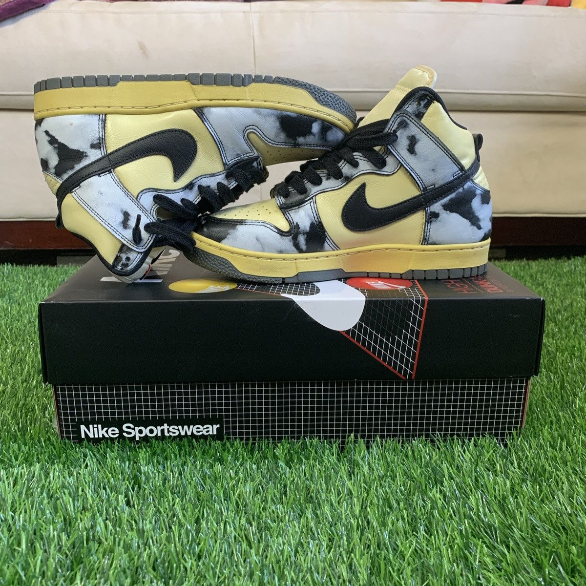 Nike Nike Dunk High 1985 Black Acid Wash 2021 Size US 7.5 / EU 40-41 - 1 Thumbnail