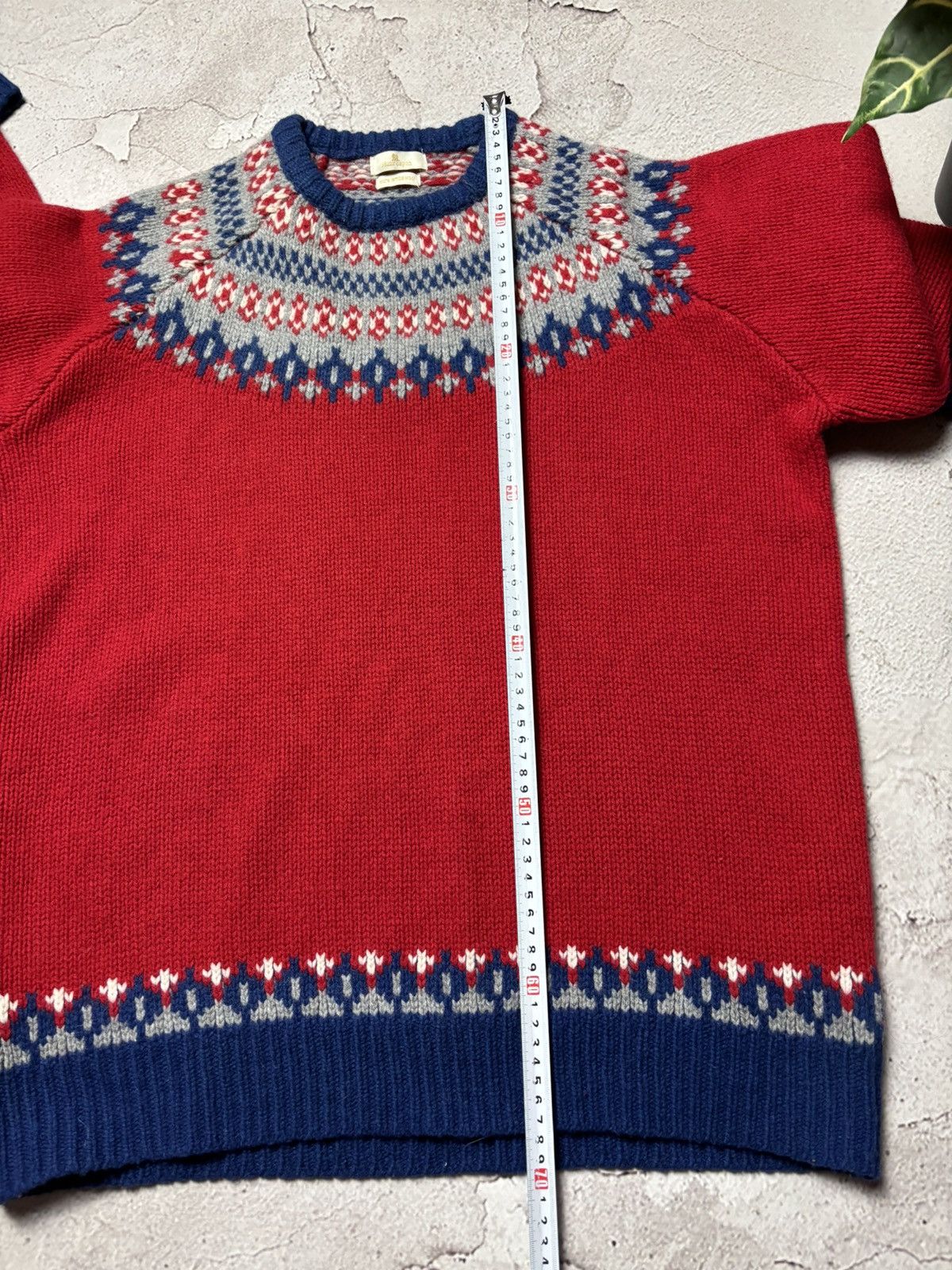 Other MUNROSPUN RED PURE LAMBSWOOL HEAVY KNIT PULLOVER JUMPER Size US L / EU 52-54 / 3 - 8 Thumbnail