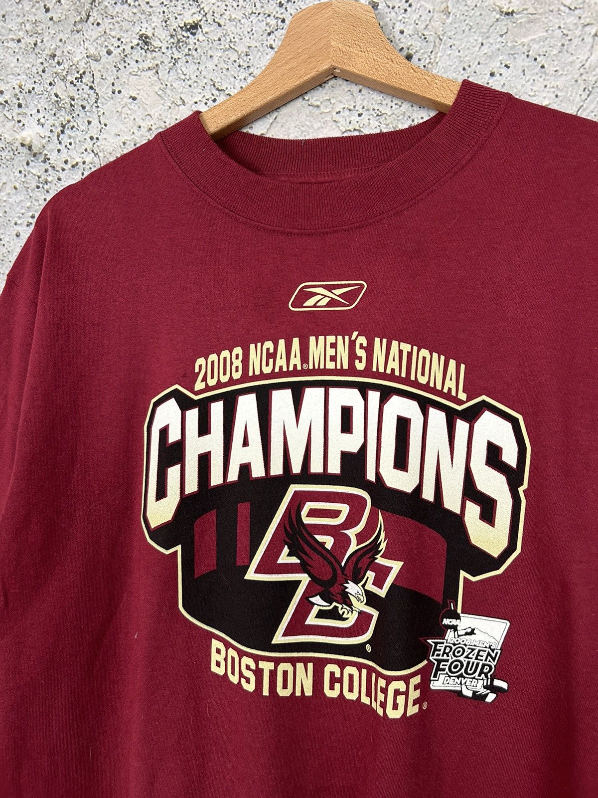 Reebok Vintage Reebok Boston College Graphic Tee Sportswear Size US M / EU 48-50 / 2 - 3 Thumbnail