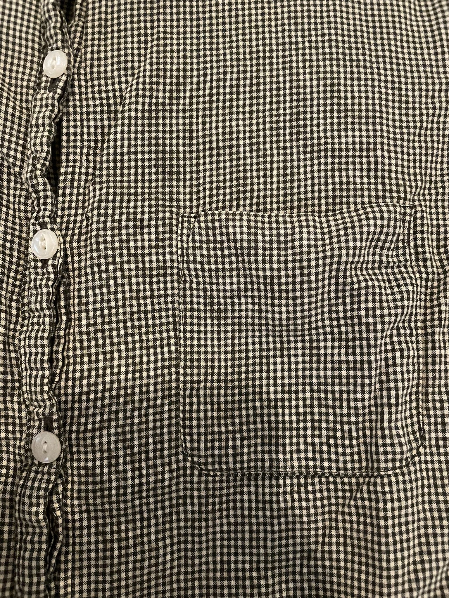 Abercrombie & Fitch Abercrombie & Fitch Short Sleeve Checkered Shirt Size S / US 4 / IT 40 - 5 Thumbnail