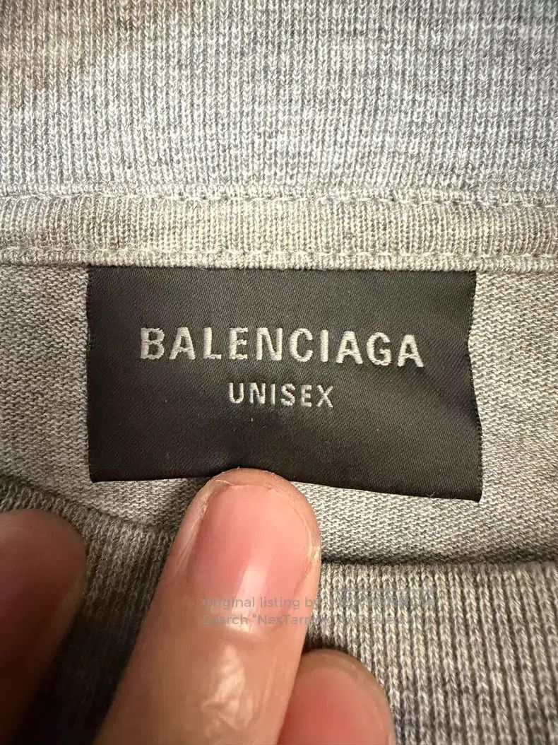 Balenciaga Balenciaga Distressed Print Letter Short Sleeve Size US S / EU 44-46 / 1 - 3 Thumbnail