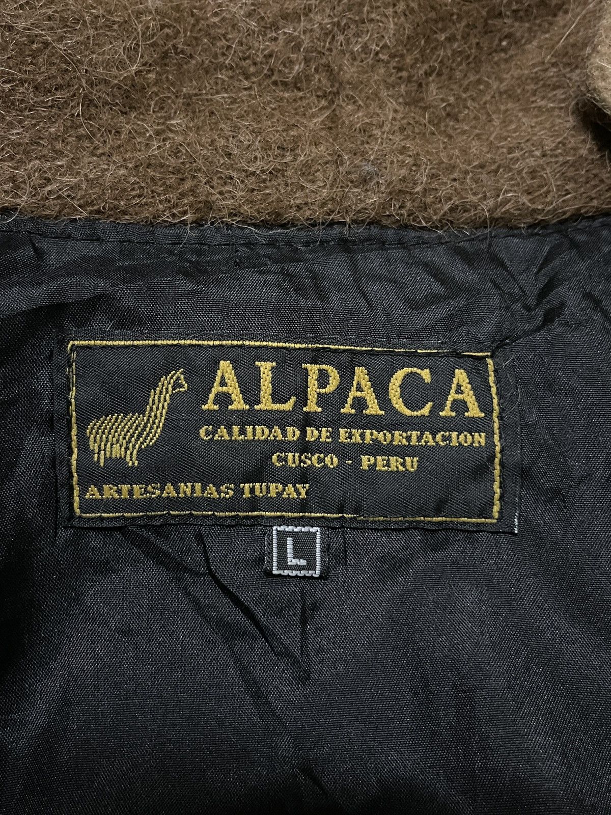 Vintage Vintage Alpaca Zipper Jacket Size US L / EU 52-54 / 3 - 12 Thumbnail