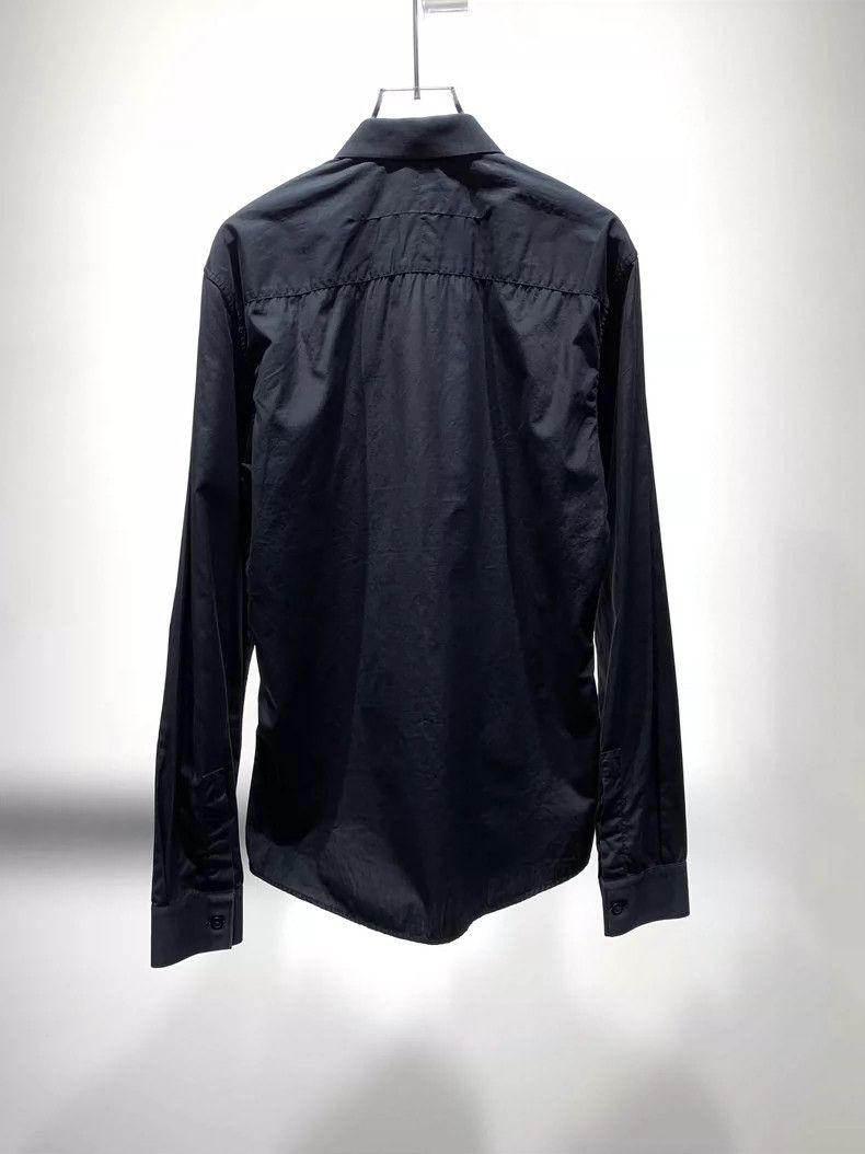 Givenchy Givenchy Size38 Black Round Neck Embroidered Logo Short Sle Size US M / EU 48-50 / 2 - 4 Thumbnail
