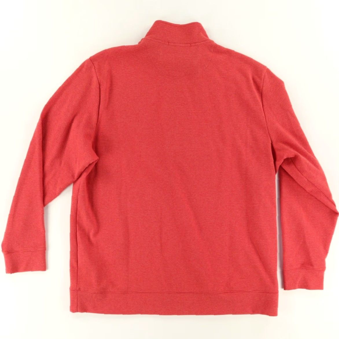 Vineyard Vines Vineyard Vines Coopers Town Saltwater Pullover Striped Red Men's XL Shirt Sweater Mock Long Sleeve Cotton Blend Mens Size US XL / EU 56 / 4 - 4 Thumbnail