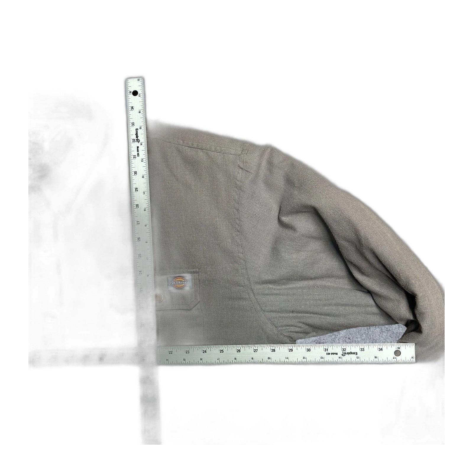 Dickies Dickies Jacket Size 4XL Gray Quilted Snap Button Collared Size US XXL / EU 58 / 5 - 5 Thumbnail