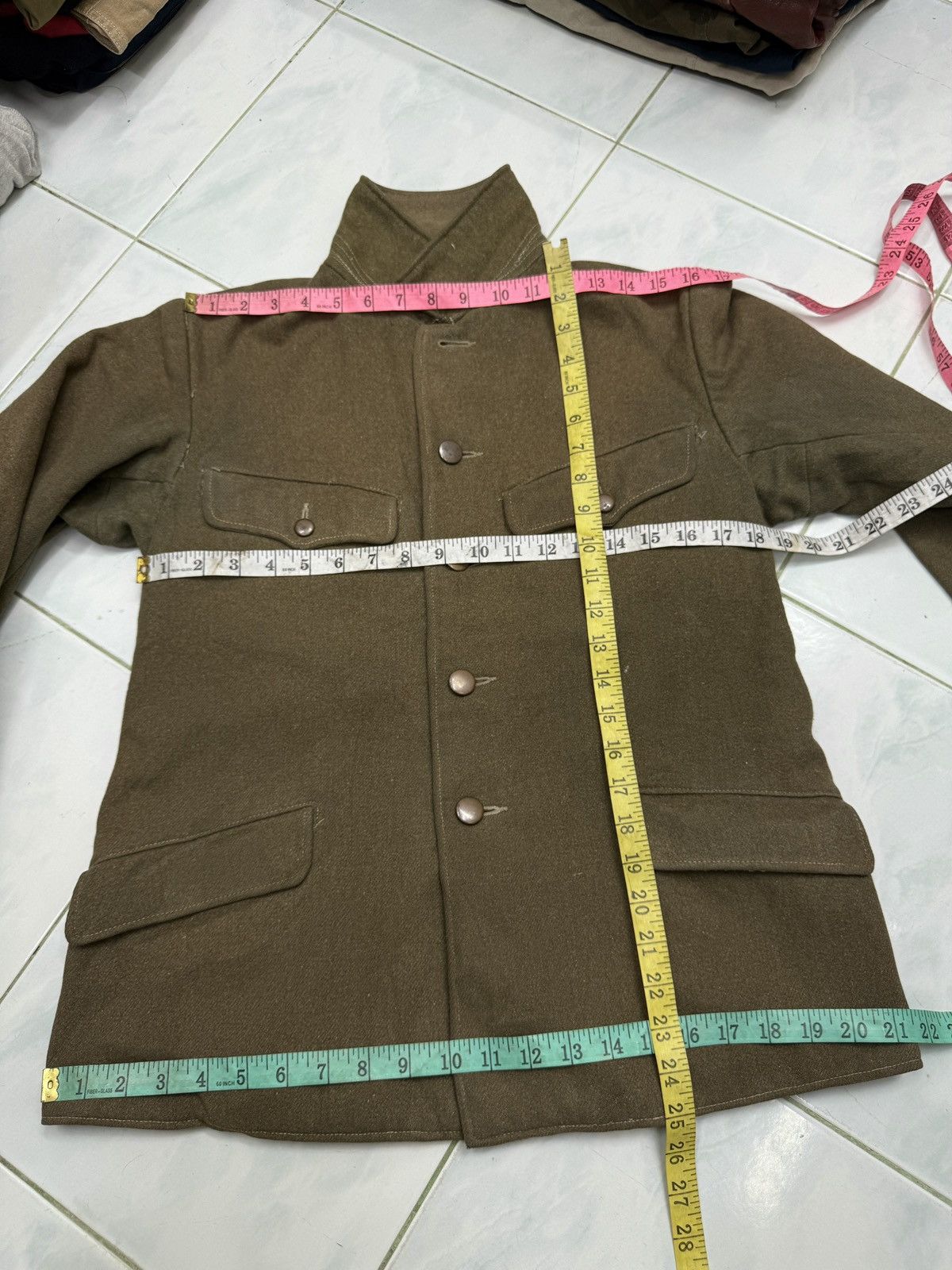 Japanese Brand 🔥🔥🔥ARCHIVE VINTAGE 40’s JAPAN MILITARY JACKET Size US S / EU 44-46 / 1 - 11 Thumbnail