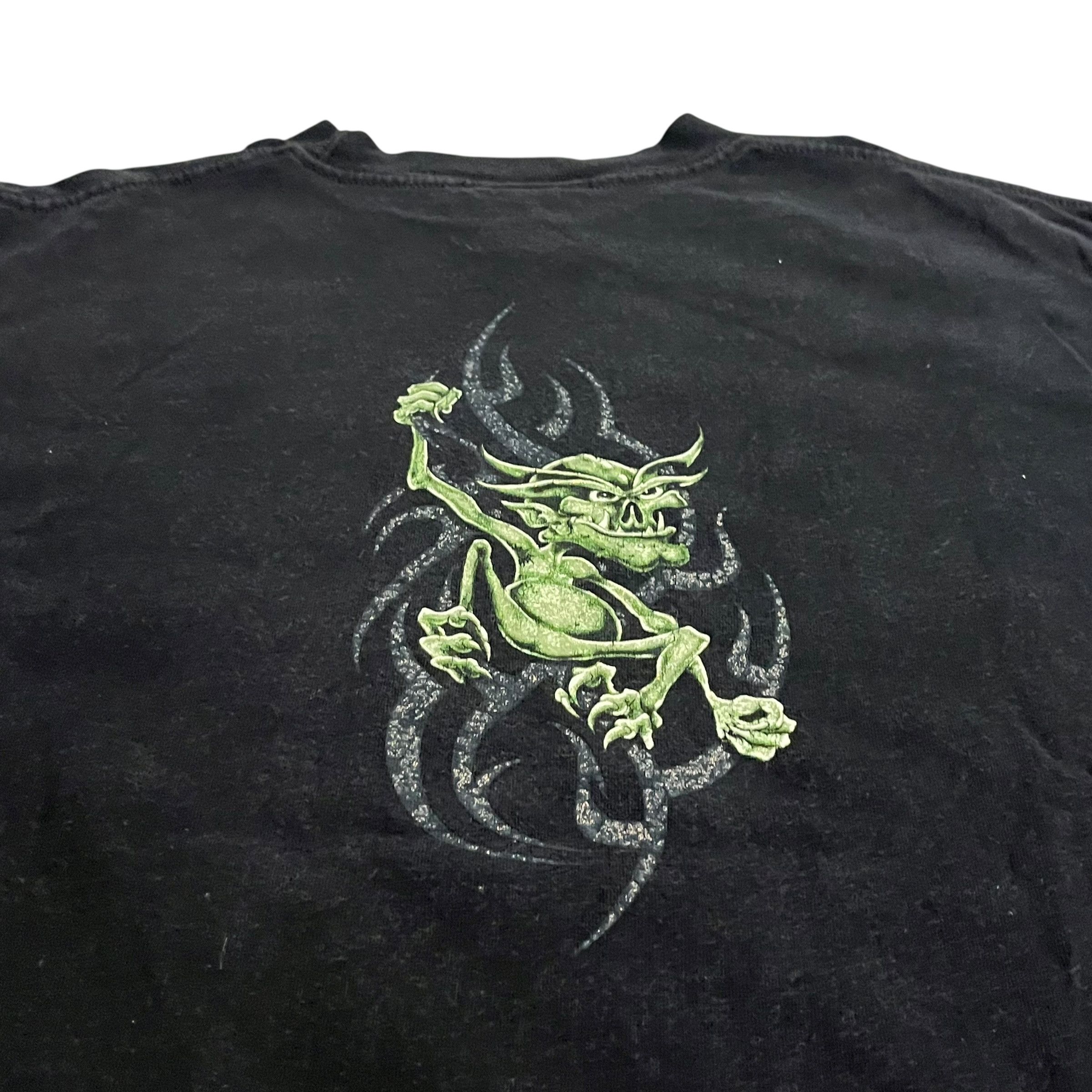 Vintage VINTAGE Breakdown Skateboards Gargoyle T Shirt y2k Size US M / EU 48-50 / 2 - 2 Thumbnail