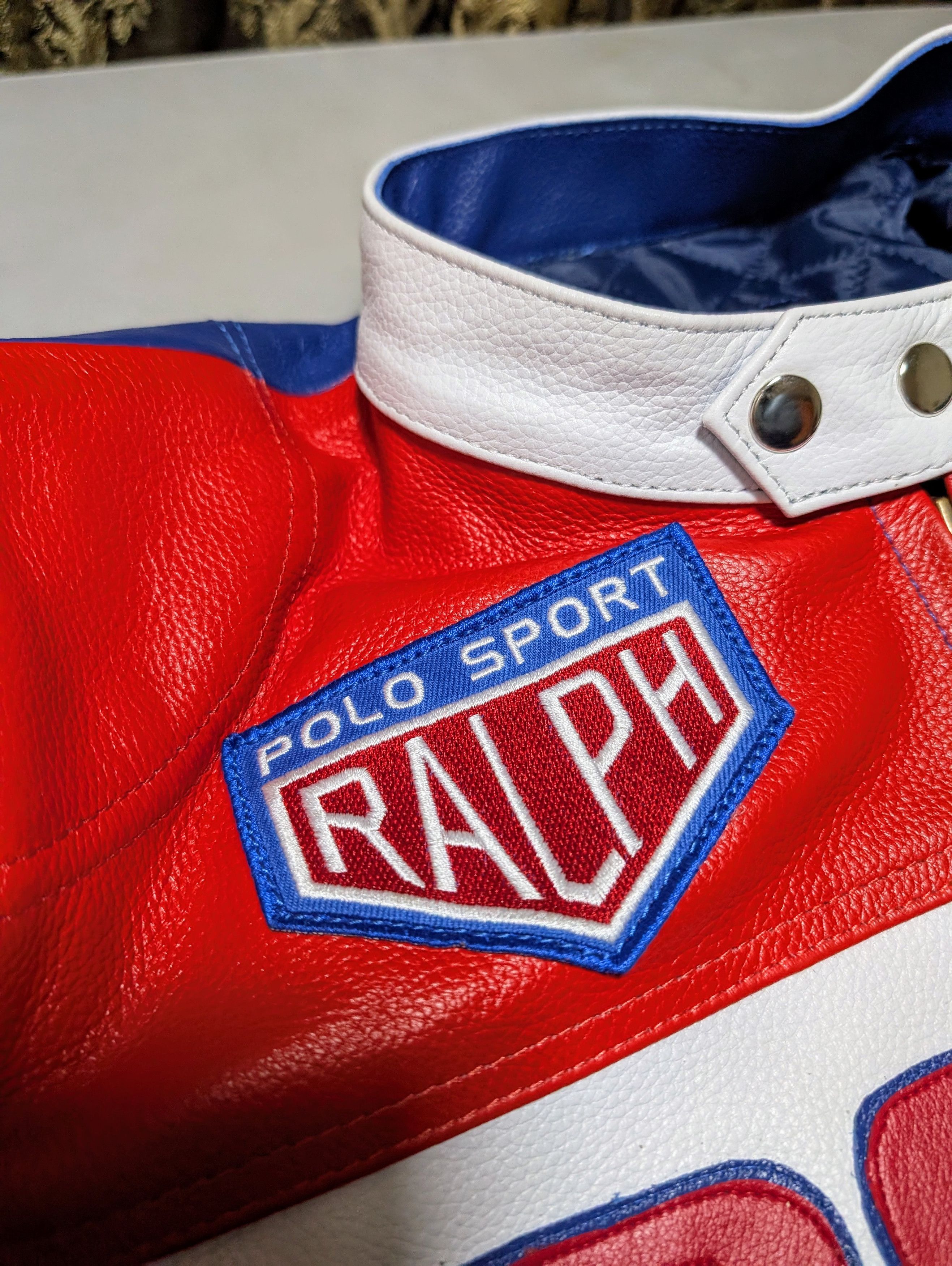 Polo Ralph Lauren Polo Ralph Lauren Rare Racing Leather Jacket Size US M / EU 48-50 / 2 - 7 Thumbnail