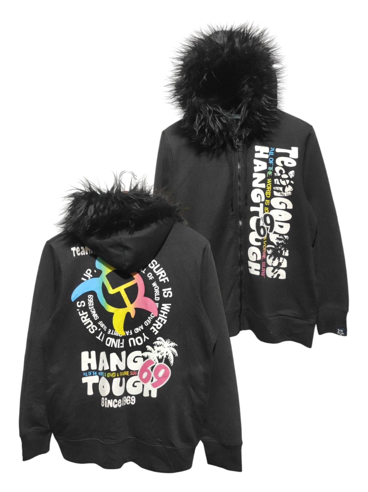 Hysteric Glamour Team Goddess Zipper Fur Hoodie LGB style Size US M / EU 48-50 / 2 - 1 Thumbnail