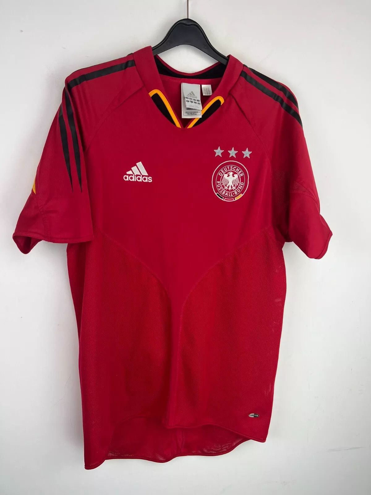 Adidas Germany 2004-06 Third FOOTBALL Kit SHIRT SOCCER JERSEY #10 Size US S / EU 44-46 / 1 - 7 Thumbnail