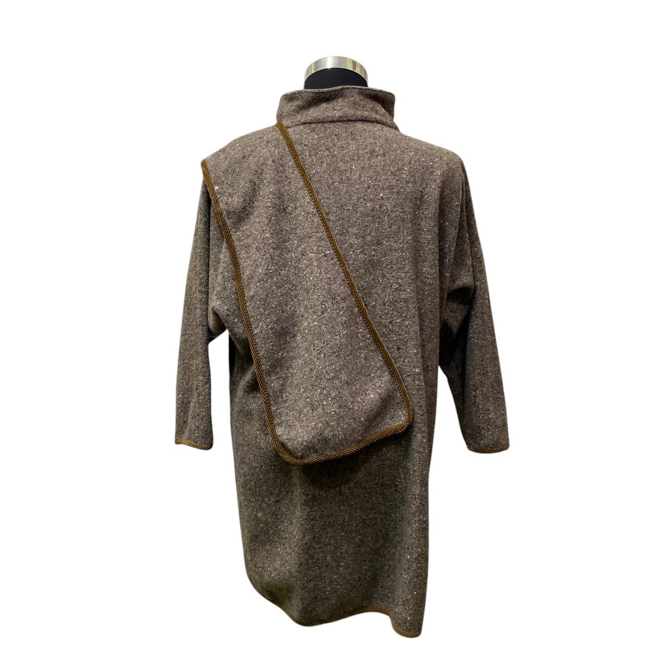 Japanese Brand YOHJI YAMAMOTO STYLE BOBBIE BROOKS N.YORK SCARF COAT WOOL Size US M / EU 48-50 / 2 - 2 Thumbnail