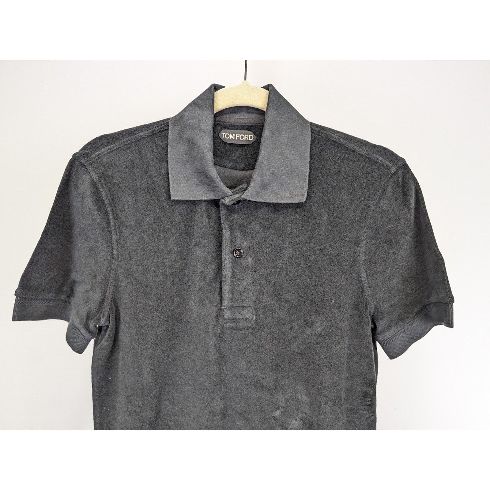 Tom Ford o1rshd1 Polo Shirt in Black Size US M / EU 48-50 / 2 - 5 Thumbnail