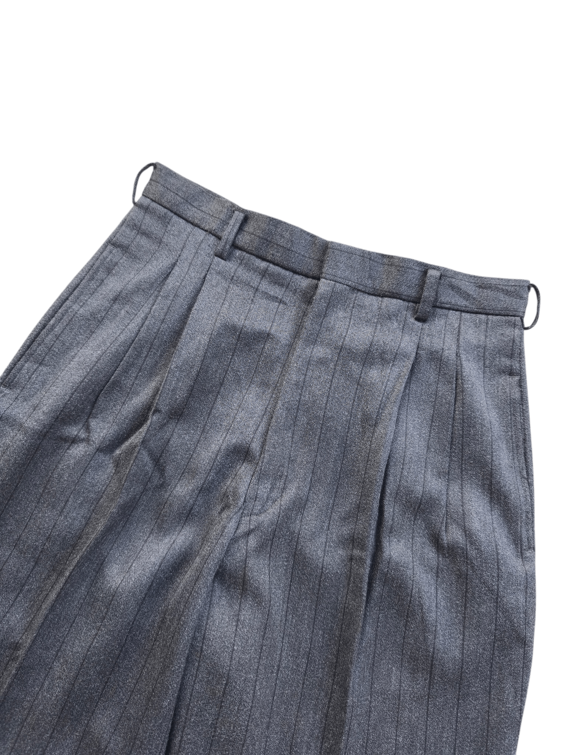 Comme des Garcons homme plus pinstripe balloon trouser