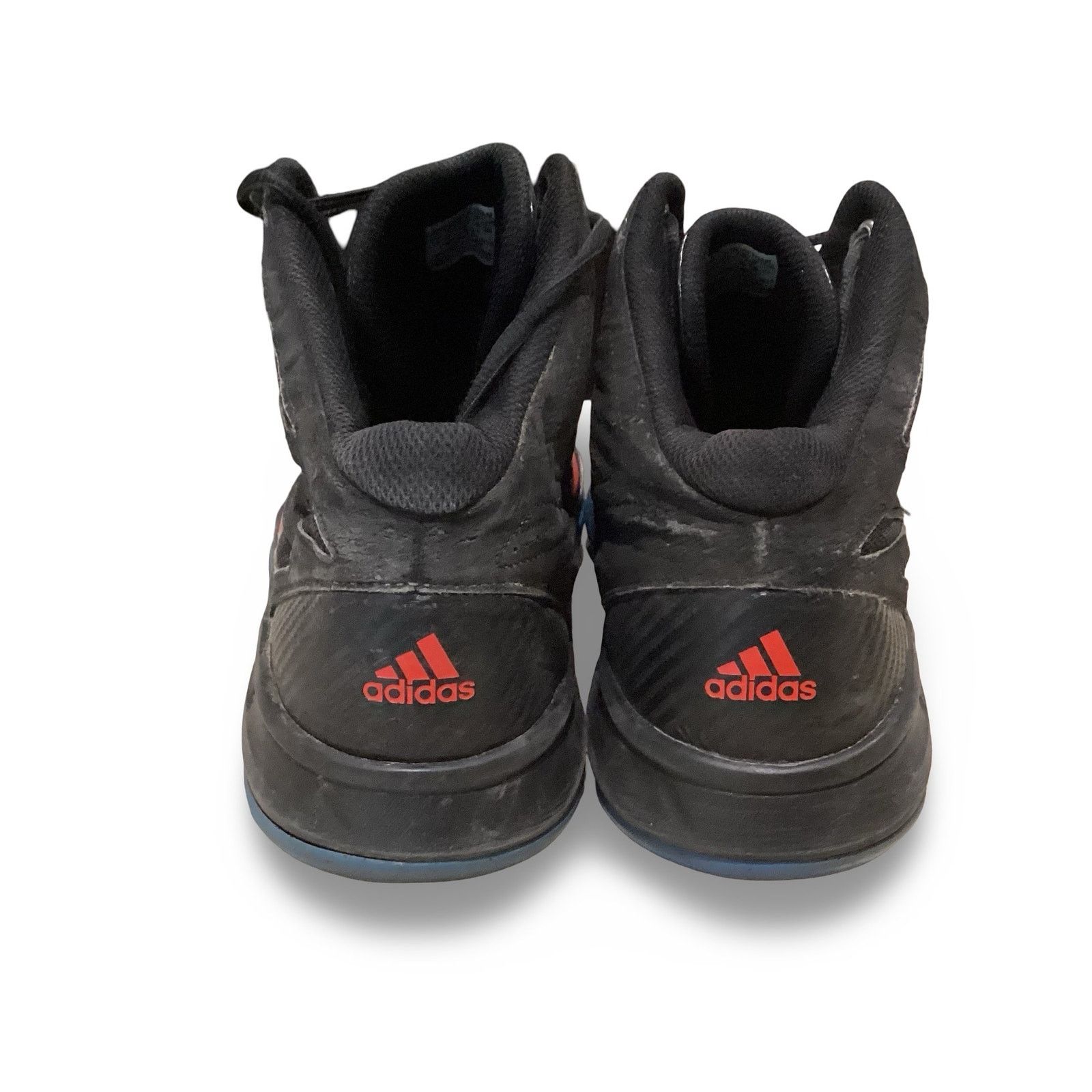 Adidas Adidas Cross 'Em 2 Black/Red/Blue Mens Basketball Shoes Size US 13 / EU 46 - 6 Thumbnail