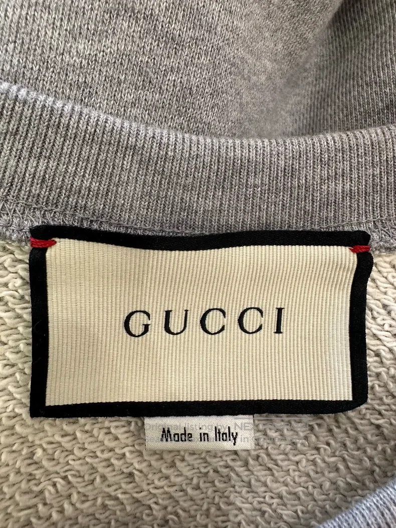 Gucci Gucci Sequin Tiger Belt Logo Round Neck Sweatshirt Size US XXS / EU 40 - 4 Thumbnail